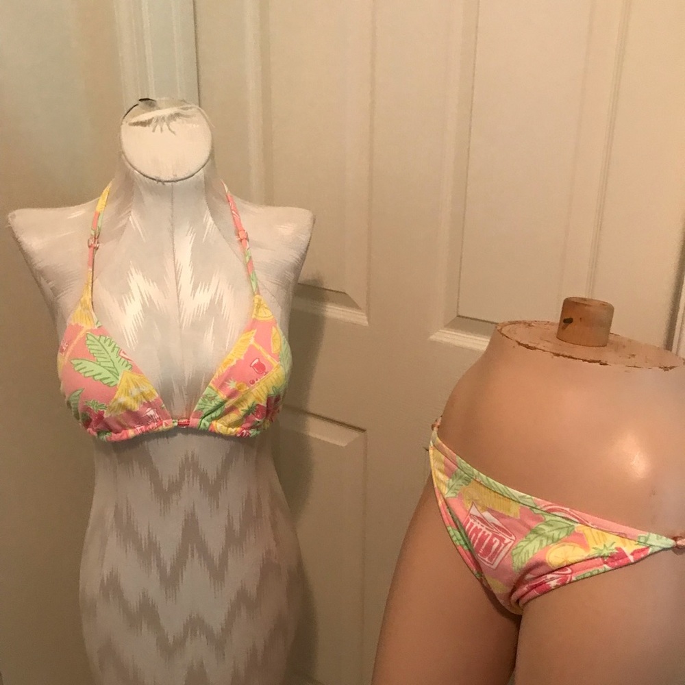 Lilly Pulitzer bikini size 8 cruise wear gently worn
